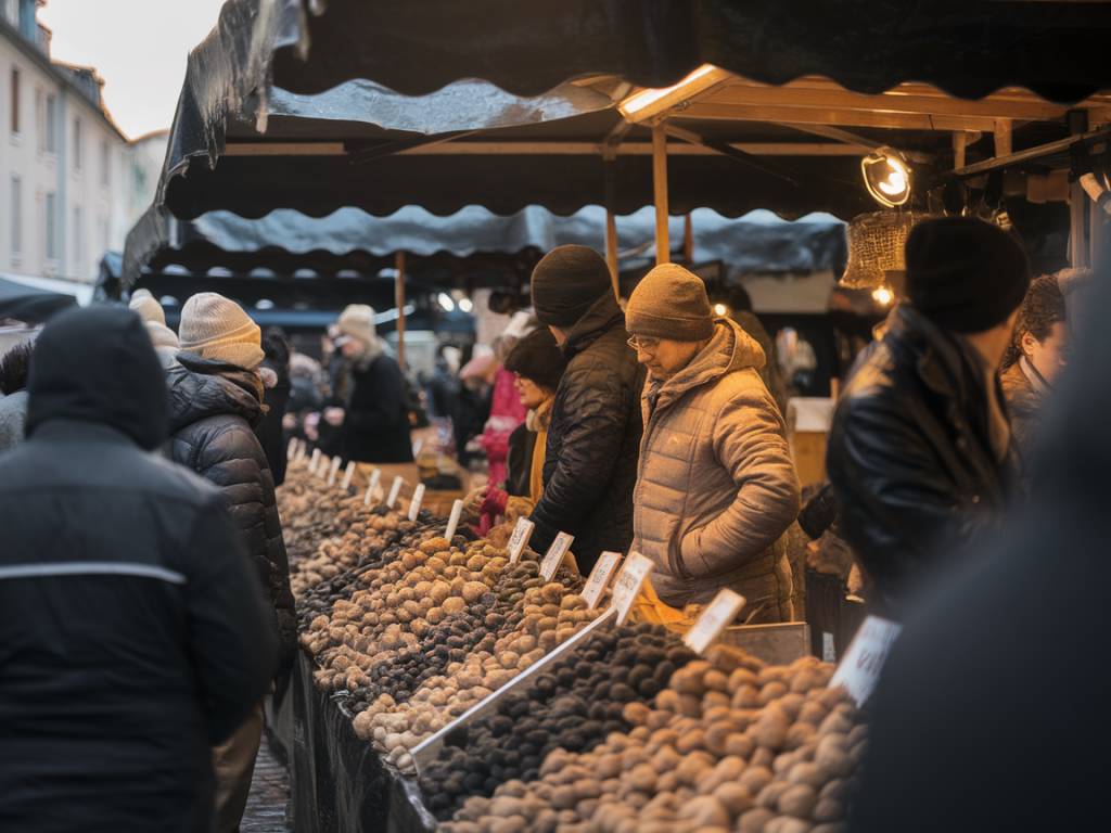 Le marché aux truffes de Richerenches : plongée au cœur du diamant noir