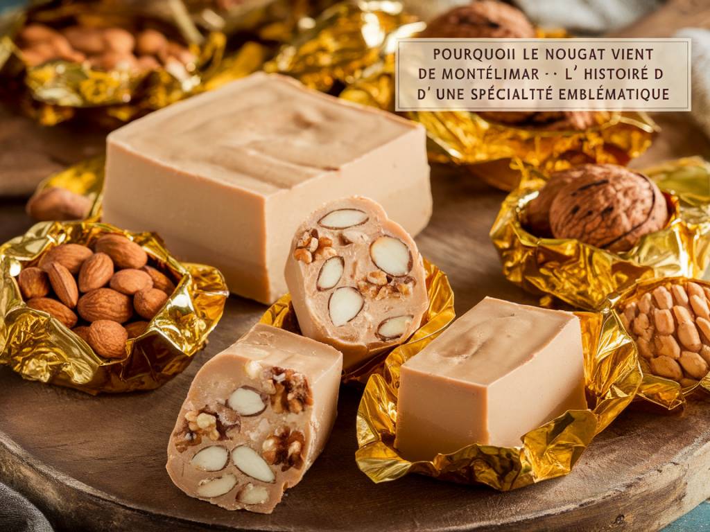 Pourquoi le nougat vient de Montélimar ? L'histoire d'une spécialité emblématique